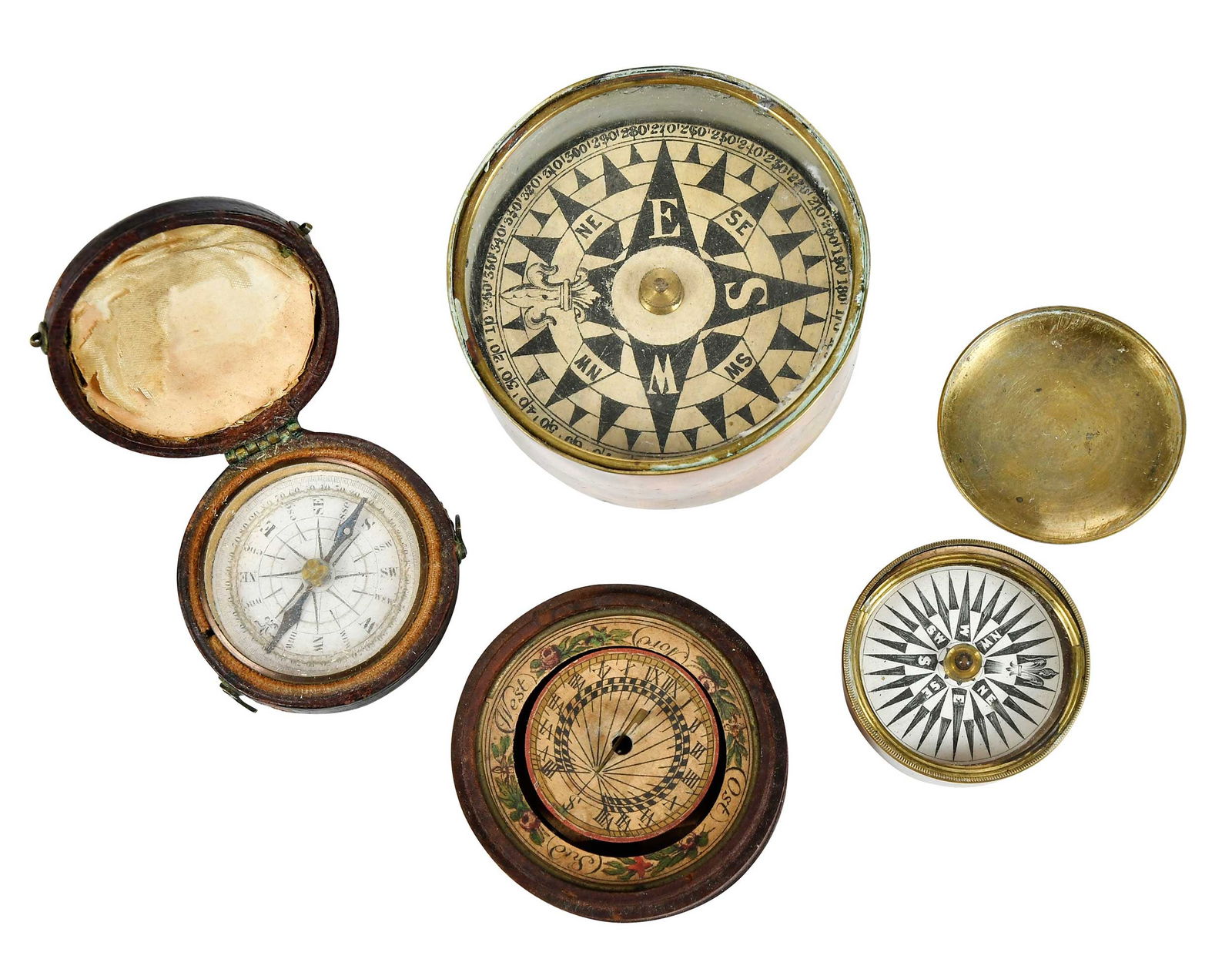 Collection of Four Pocket Navigational Tools (1 of 9)