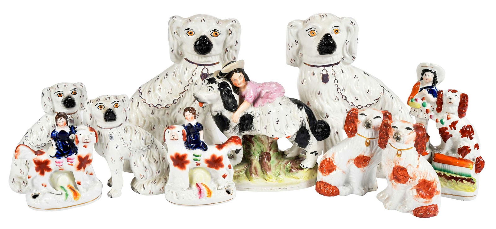 Ten Staffordshire Dogs (1 of 8)