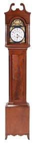 Southern Federal Walnut Tall Case Clock