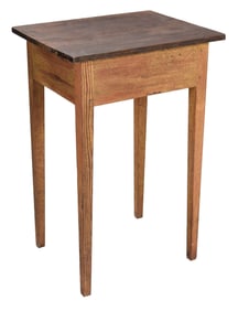 Southern Yellow Paint Decorated Hunt Table
