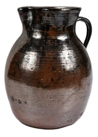 South Carolina Attributed Stoneware Pitcher