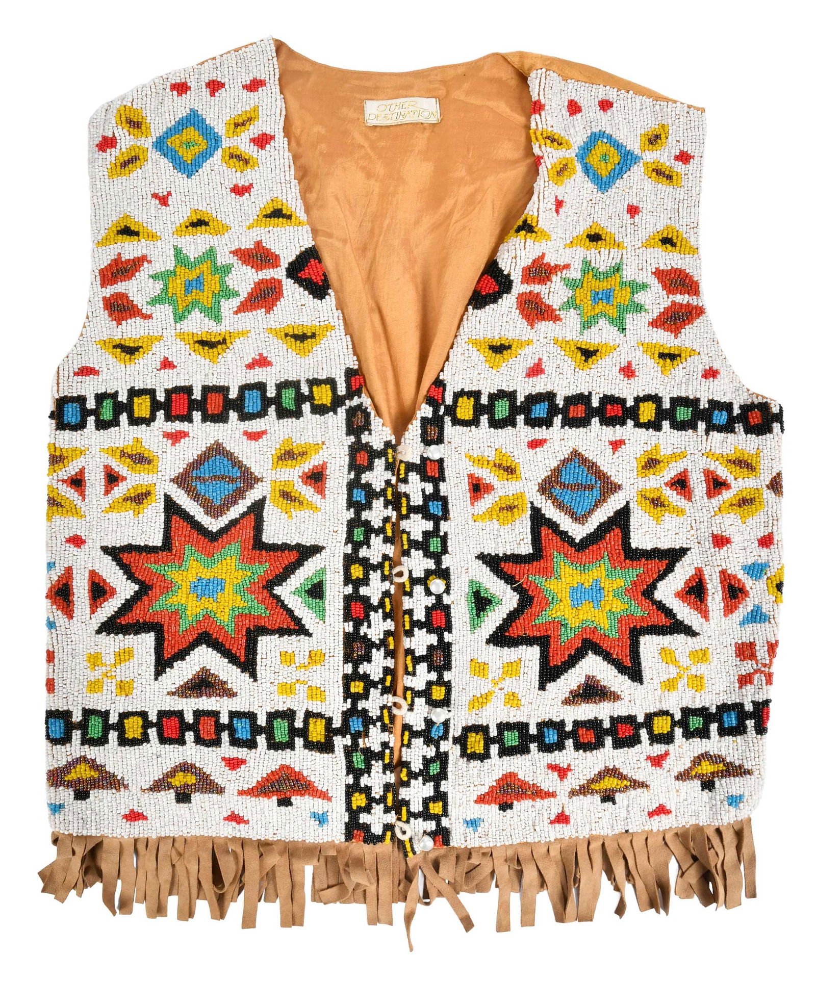 Native American Other Destination  Beaded Vest (1 of 7)