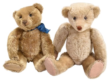 Two Mohair Teddy Bears