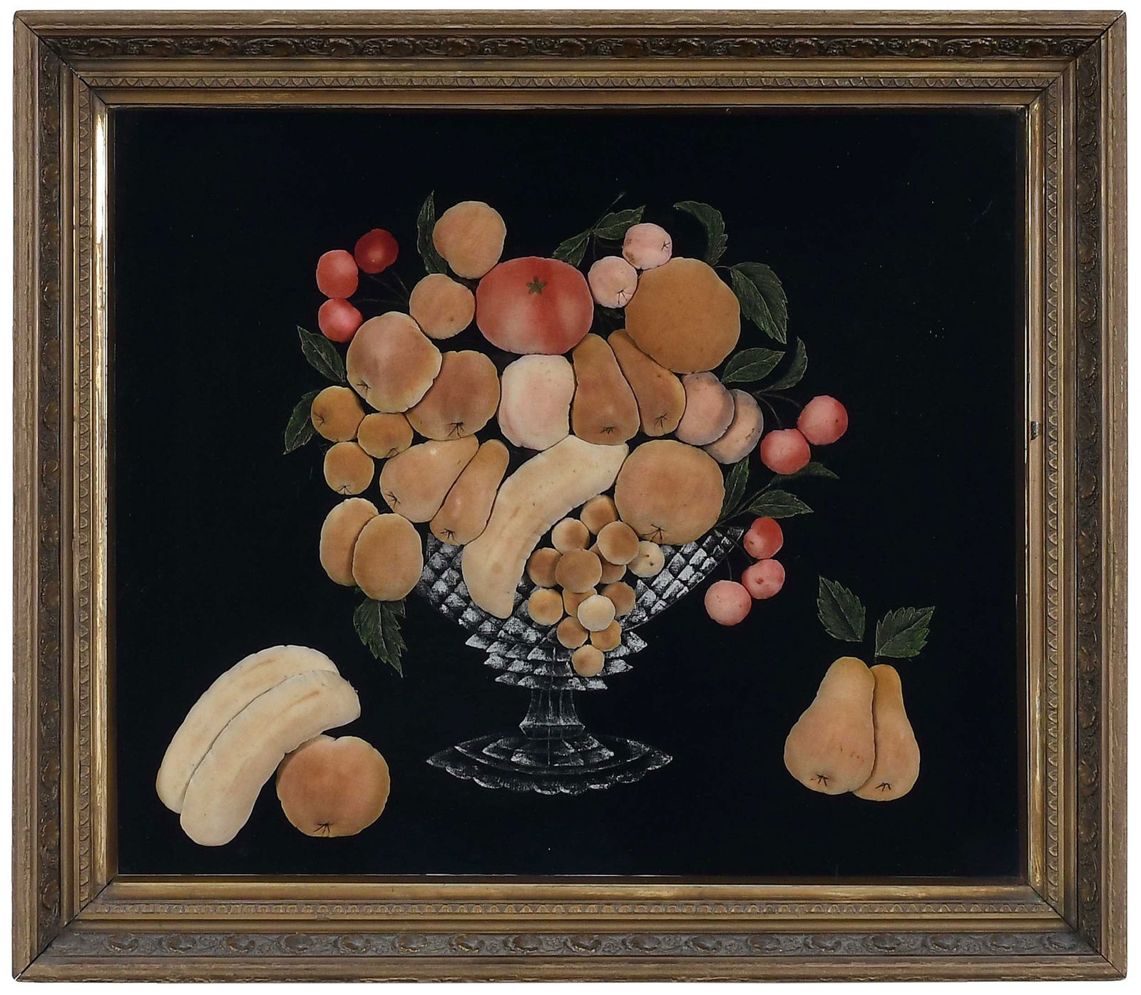 Framed American Trapunto Still Life Picture (1 of 5)