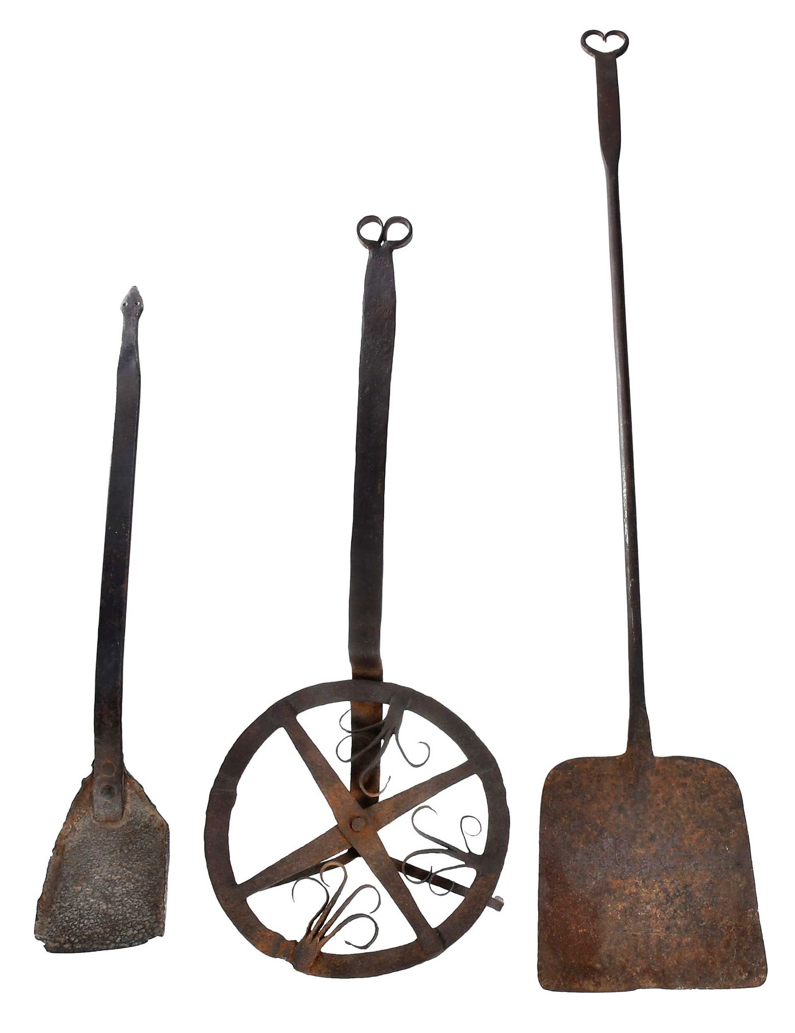 Three Wrought Iron Hearth Implements (1 of 5)