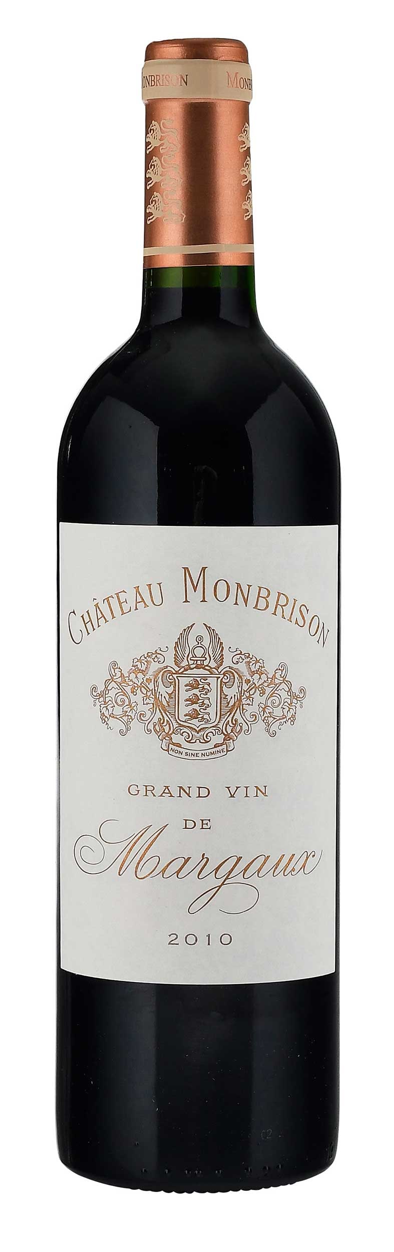 12 Bottles 2010 Chateau Monbrison: Vintage 2010, Margaux, France, Red Bordeaux, 750 ml, alcohol 13.5% by volume, original wood case Provenance: Private Collection, Asheville, North Carolina Note: Please note purchases of wine and/or sp