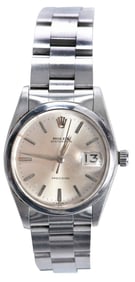 Rolex Stainless Steel OysterDate Watch with Extra Band