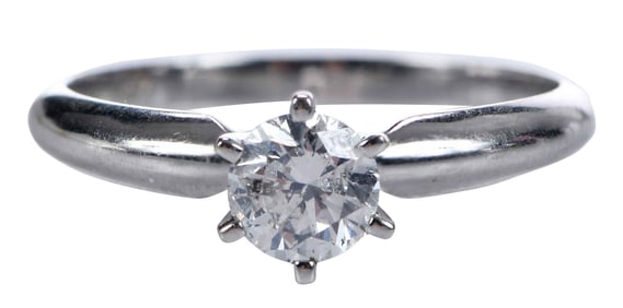 14kt. Diamond Solitaire Ring