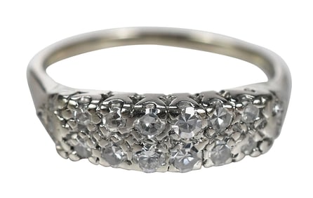 14kt. Vintage Art Deco Diamond Ring