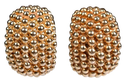 14kt. Half Hoop Earrings