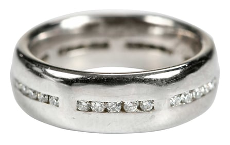 Platinum Diamond Eternity Band