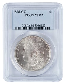 1878-CC Morgan Silver Dollar [Carson City]