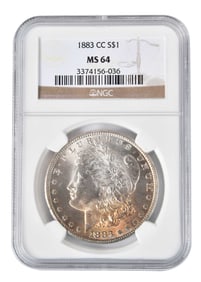 1883-CC Morgan Silver Dollar [Carson City]