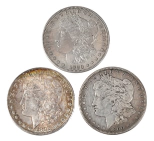 26 Assorted Morgan Silver Dollars