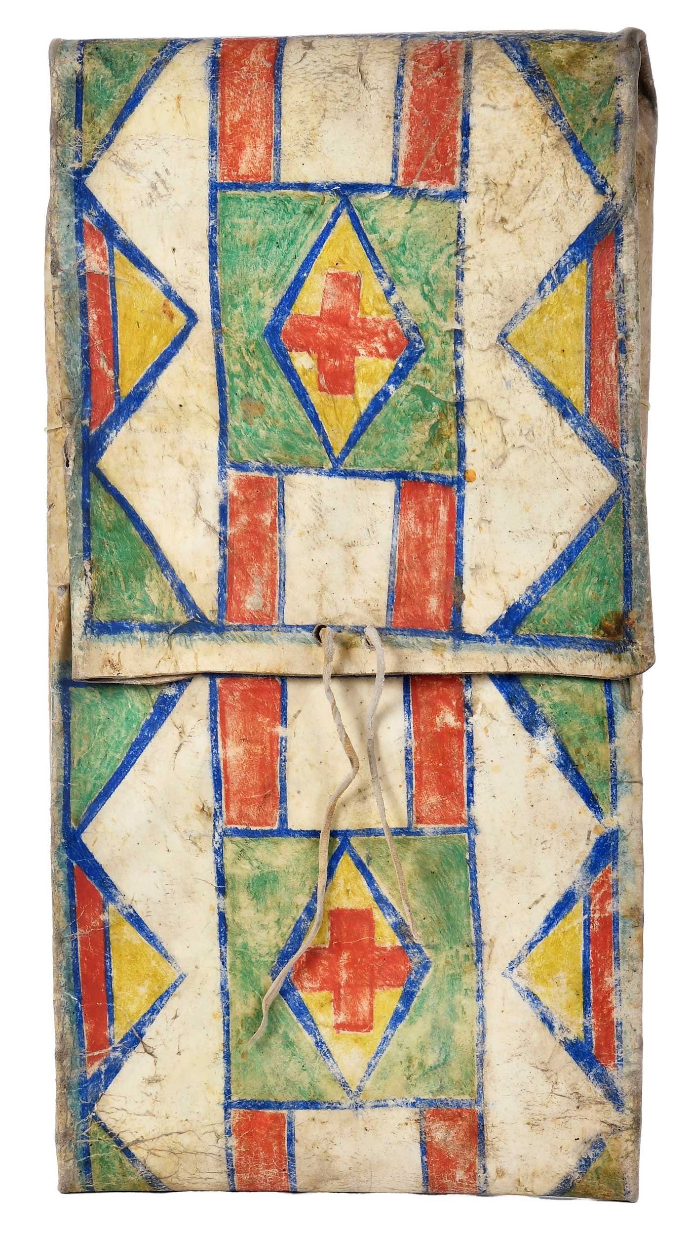 Shoshone Painted Parfleche Envelope (1 of 10)