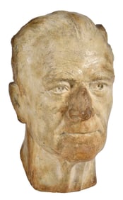 Adlai Stevenson Hardin Portrait Bust