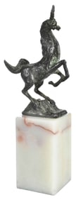 Modernist Unicorn Sculpture