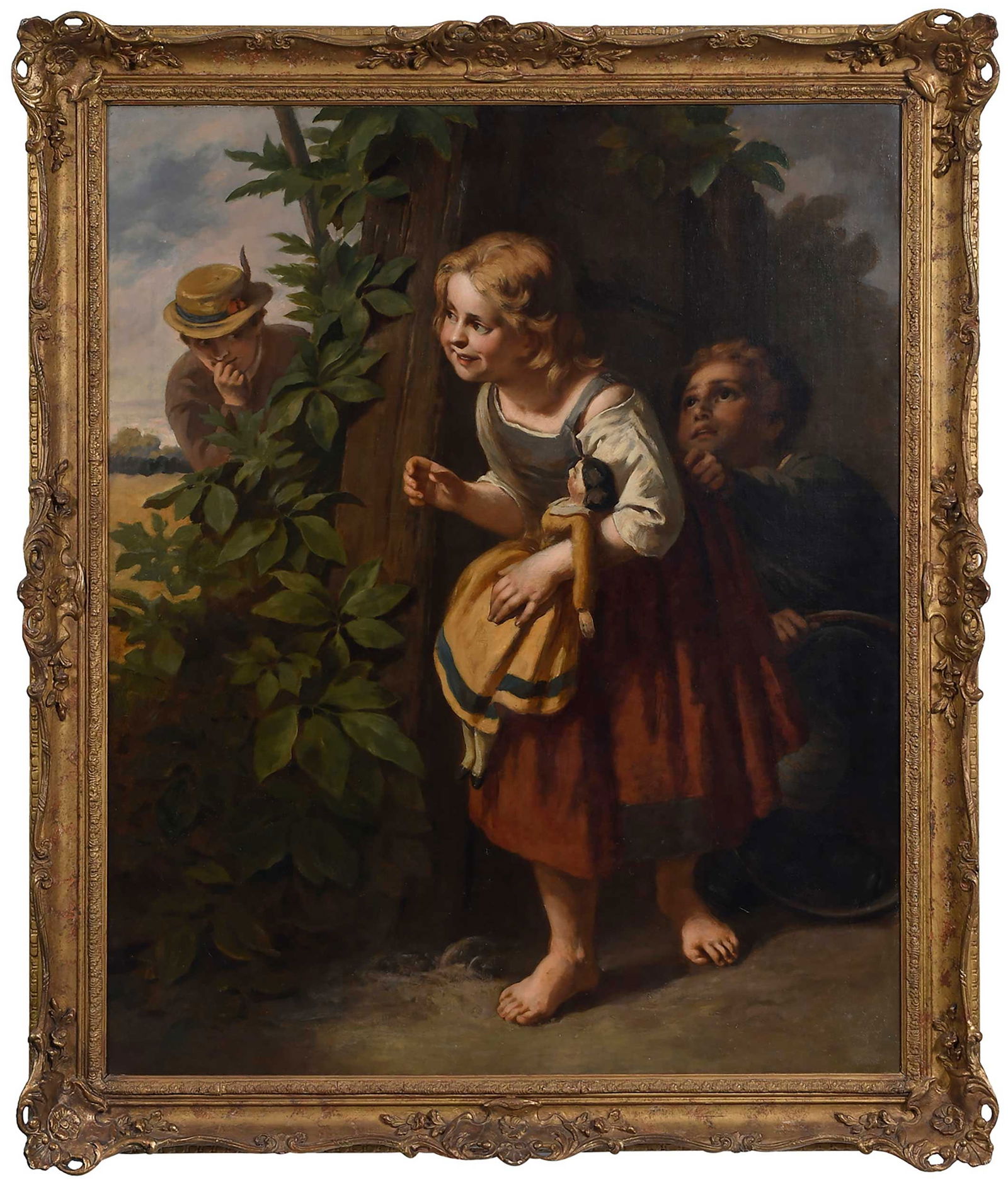 British or American School Genre Painting (1 of 7)