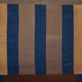 "Linsey Woolsey" Whole Cloth Quilted Bed Cover