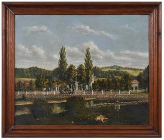 1849 Street Scene Chappaqua, NY