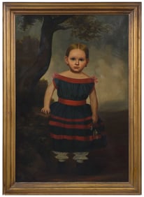 Folk Portrait, Young Girl