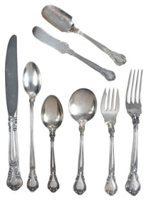 Gorham Chantilly Sterling Flatware, 83 Pieces
