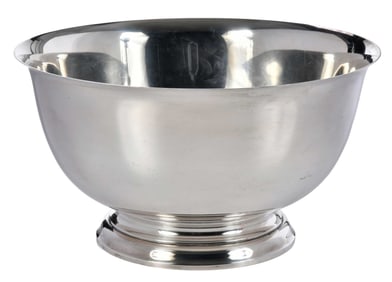 Large Gorham Sterling Revere Style Punch Bowl