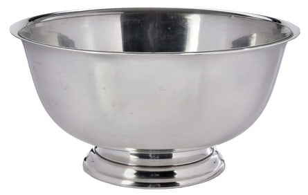 Gorham Sterling Revere Style Bowl with Glass Liner