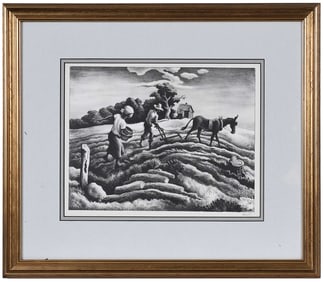 Thomas Hart Benton, Planting