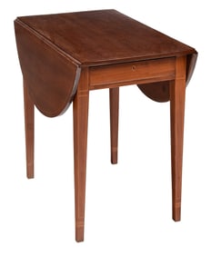 South Carolina Federal Inlaid Mahogany Pembroke Table