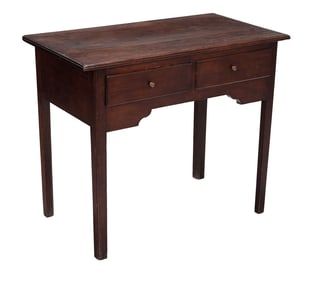 Virginia Attributed Chippendale Walnut Dressing Table
