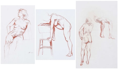 Ben Long, Three Female Nudes