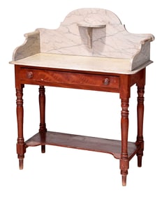 American Paint Decorated Wash Stand