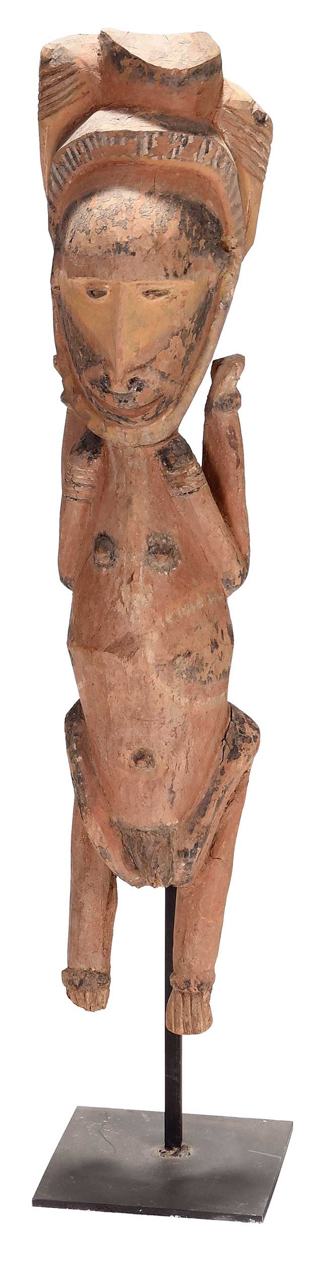 Papua New Guinea Carved Female Ancestor Figure (1 of 7)