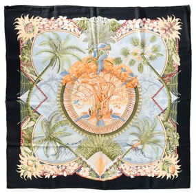 Hermes Aloha Silk Scarf