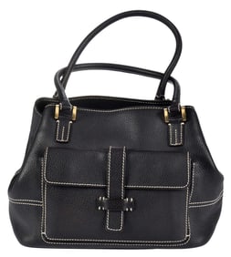 Loro Piana Calfskin Mini Globe Handbag