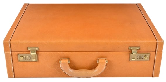 Prada Leather Hard Side Briefcase