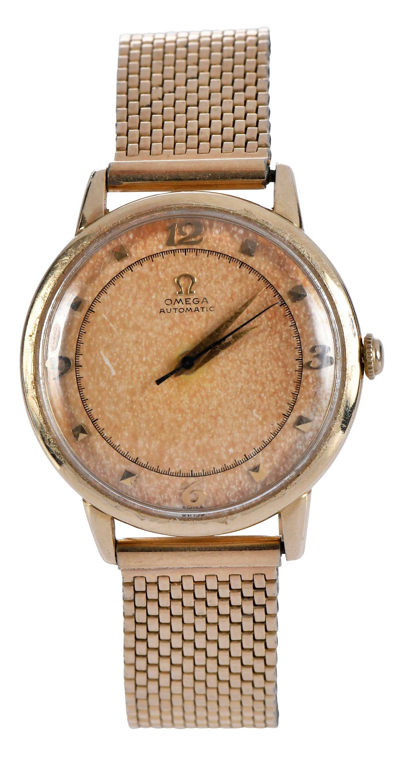 Vintage Omega 14kt. Gold Filled Bumper Automatic Watch (1 of 10)