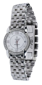 Concord Stainless Steel and Diamond Watch