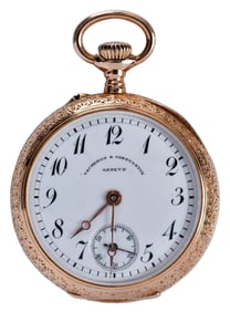 14kt. Vacheron and Constantin Ladies Open Face Pocket Watch