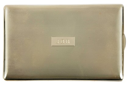 Tiffany & Co. Gold Cigarette Case with Original Box