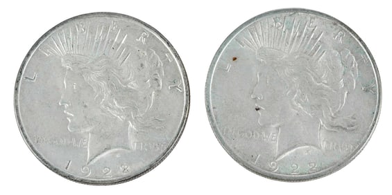 40 U.S. Silver Peace Dollars