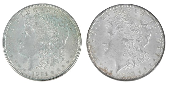 40 U.S. Silver Morgan Dollars