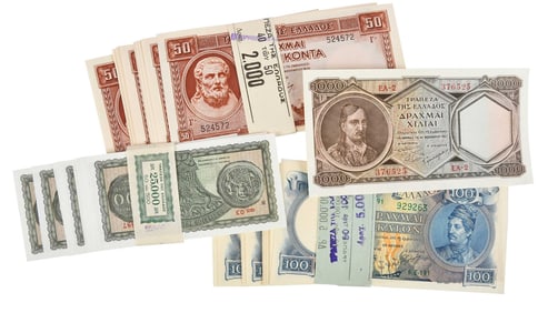 World Bank Notes and Coins, Concentration on Greece