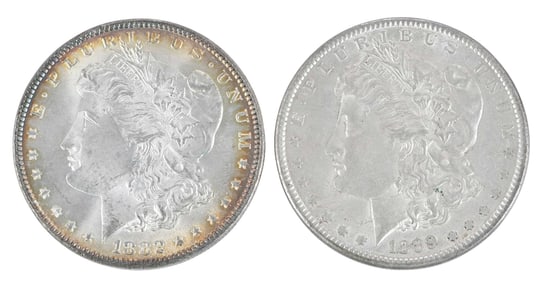 40 U.S. Silver Morgan Dollars