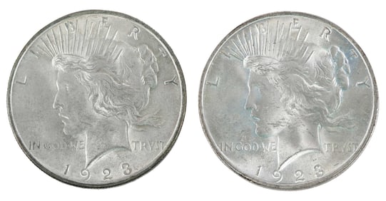 40 U.S. Silver Peace Dollars
