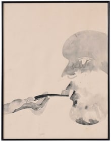 Brian Nissen, Abstract Ink Wash