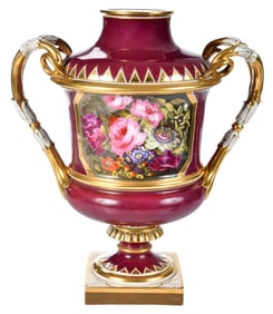 Large Flight, Barr & Barr Worcester Porcelain Urn
