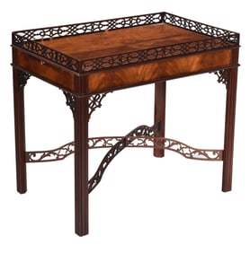 George III Style Mahogany China Table