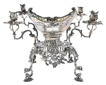 Georgian Irish Silver Epergne, Robert Calderwood